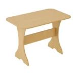 Обеденный прямоугольный стол цвет беленый дуб