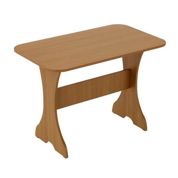 Обеденный прямоугольный стол цвет бук темный Арвис