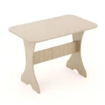 Обеденный прямоугольный стол цвет ясень шимо светлый