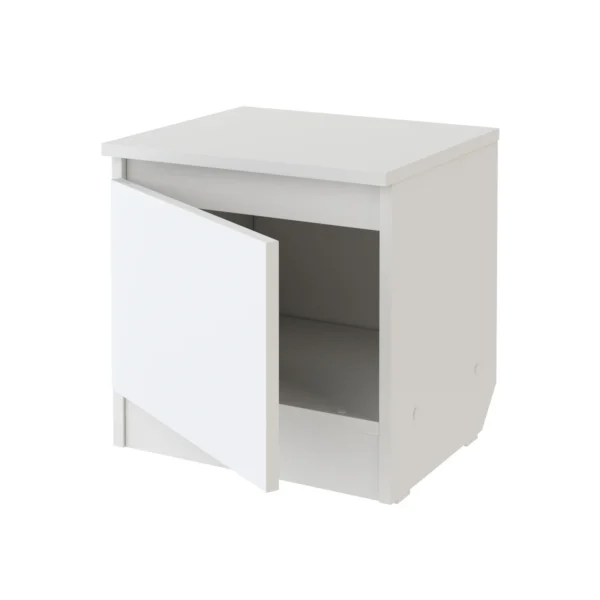 Прикроватная тумба с дверцей Мини цвет белый Арвис
