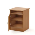 Прикроватная тумбочка классика цвет бук темный Арвис