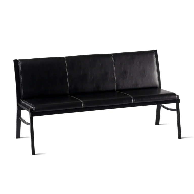 Мягкий офисный 3-местный диван Арвис