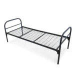 Кровать металлическая одноярусная 800×1900 мм, усиленная сетка, бюджетная модель