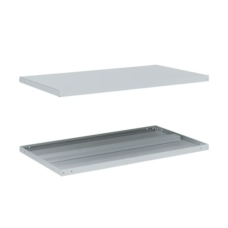 Полка для металлического стеллажа МС-100 из стали, нагрузка до 100 кг