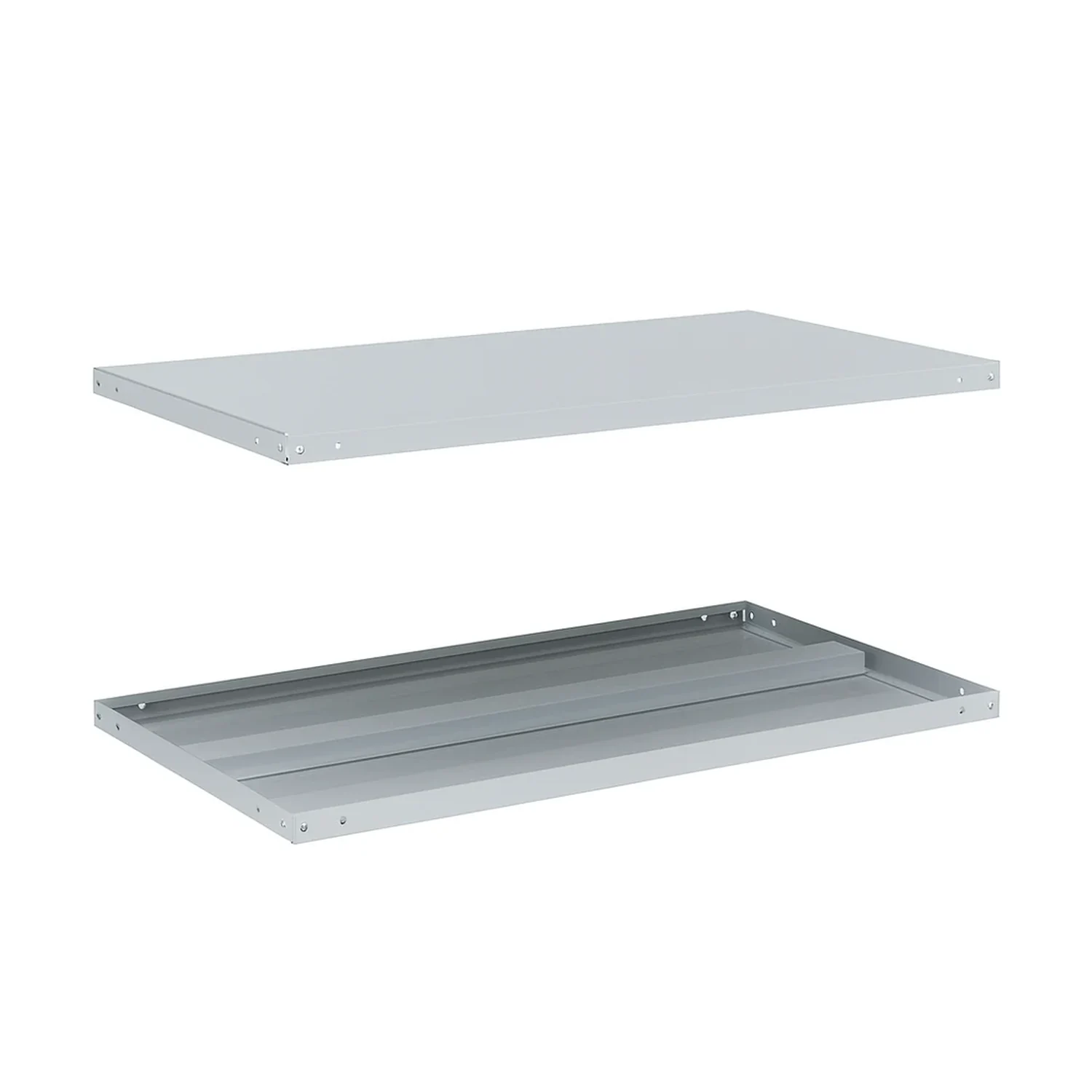 Полка для металлического стеллажа МС-100 Полка для металлического стеллажа МС-100 из стали, нагрузка до 100 кг