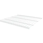 Сетчатая полка гардеробной системы ТИТАН-ГС, белая