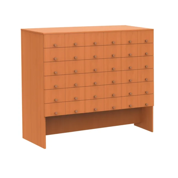 Картотечный шкаф для документов на 36 ящиков из ЛДСП Арвис