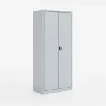 Металлический шкаф архивный ШАМ-11 Арвис — вид с закрытыми дверцами