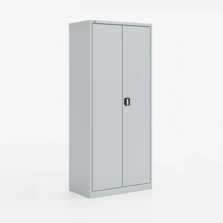 Металлический шкаф архивный ШАМ-11 Арвис — вид с закрытыми дверцами