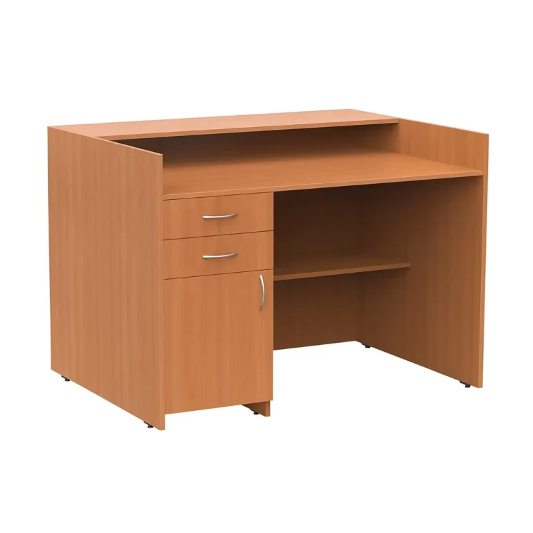 Лабораторный демонстрационный приставной стол цвет бук Арвис