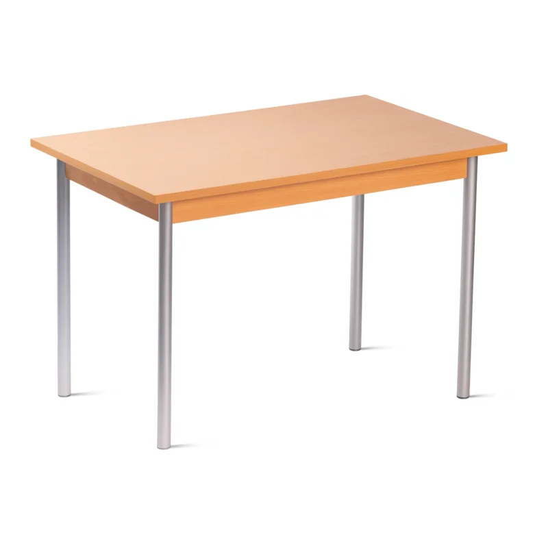 Стол для столовой на металлических ножках цвет бук Арвис