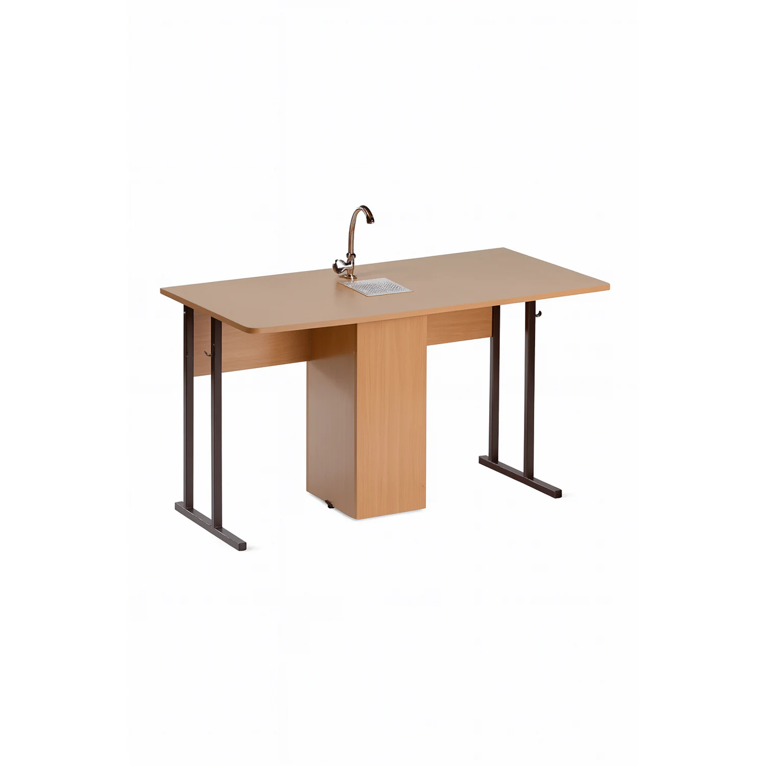 Стол лаюлраторный ждя кабинета химии с тумбой и мойкой Лабораторный стол для кабинета химии с тумбой и мойкой Арвис