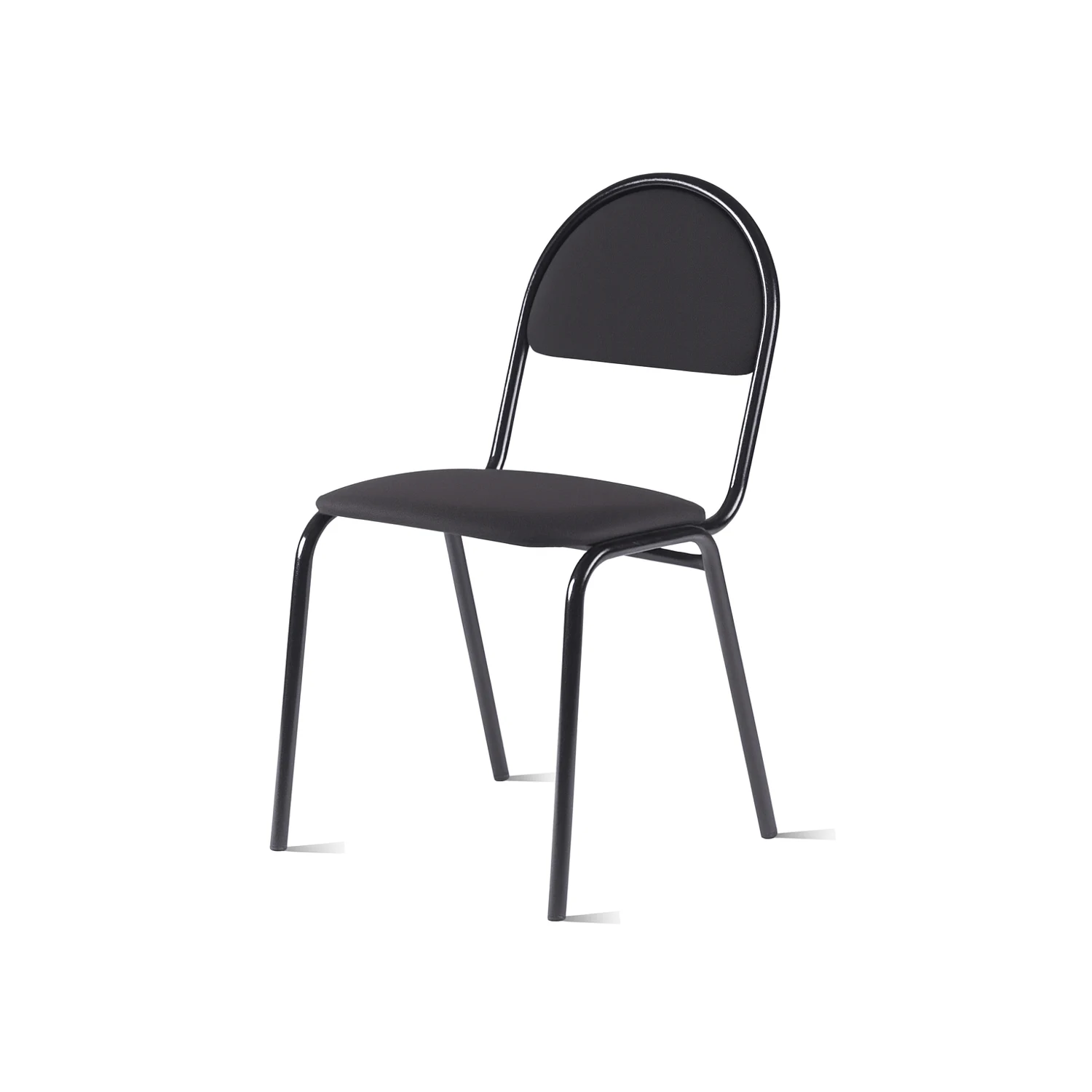 Стул офисный мягкий на металлическом каркасе Эконом текстиль серый Мягкий офисный стул на металлическом каркасе Эконом цвет текстиль серый Арвис