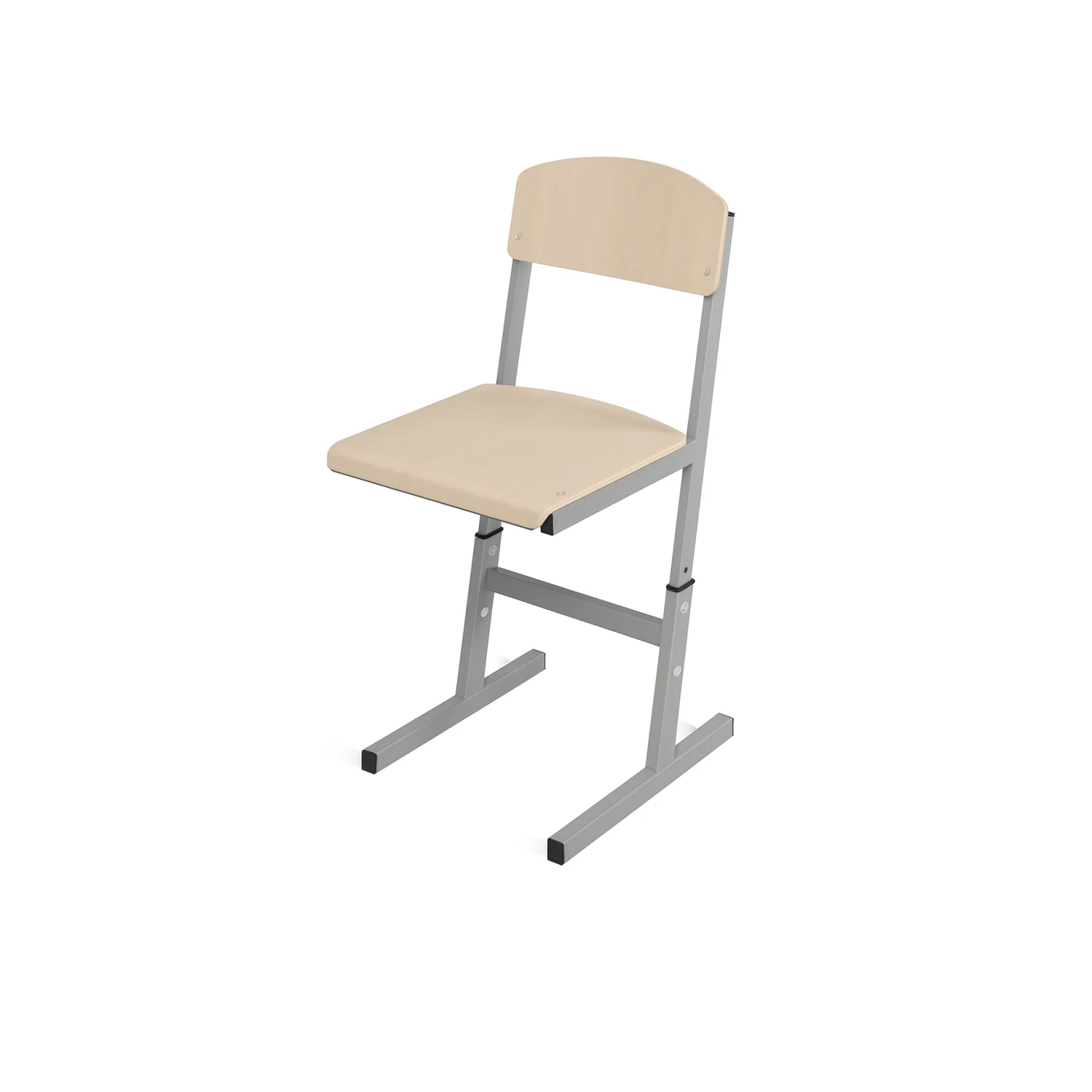 Стул ученический регулируемый фанерный для школы Регулируемый фанерный ученический стул для школы Апвис