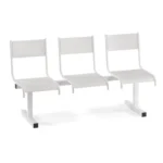 Перфорированная трехместная секция Арвис цвет белый Арвис