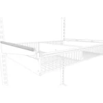 Заглушка ТИТАН-ГС установлена на кронштейне гардеробной системы