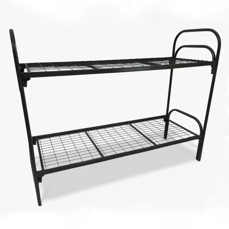 Кровать металлическая двухъярусная 800×1900 мм ART-26 — общий вид