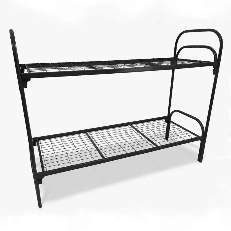 Кровать металлическая двухъярусная 800×1900 мм ART-26 — общий вид