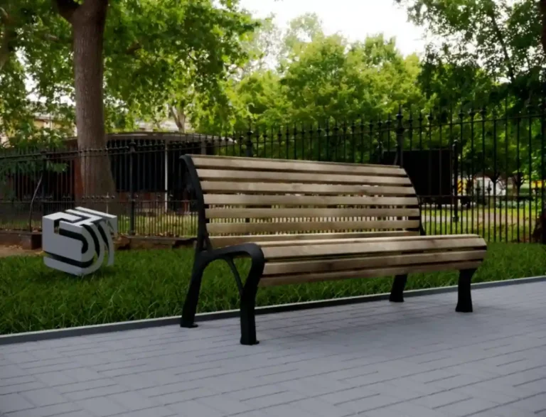 Уличная скамейка Голландия — парковый вариант