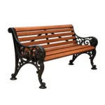 Скамейка чугунная Каир — общий вид
