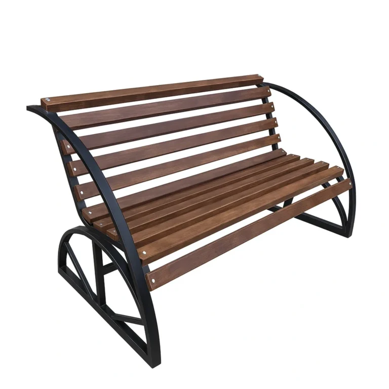 Скамейка металлическая Парковая — общий вид