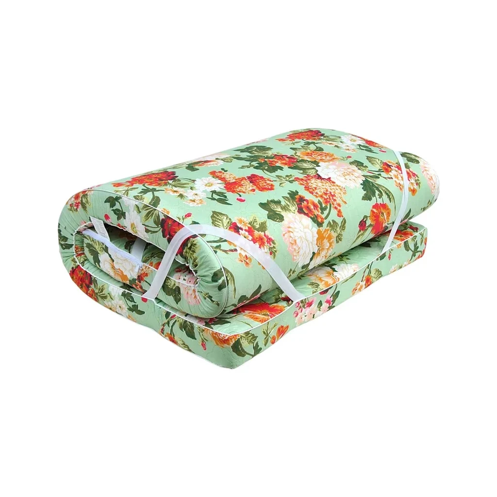 Матрас ППУ 900×1900×100 мм — пенополиуретан, съёмный чехол Матрас из пенополиуретана 900×1900×100 мм с чехлом на молнии