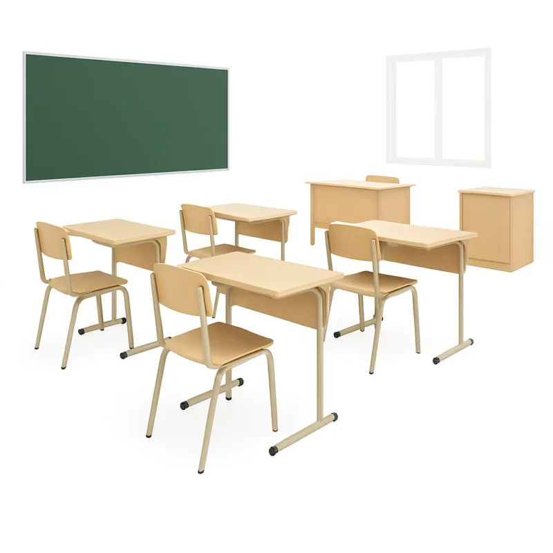 школьная мебель — парты и стулья