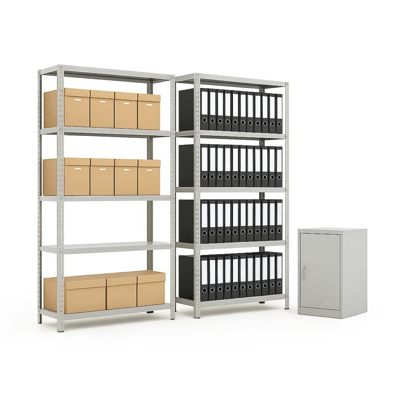 металлические стеллажи и архивные системы хранения