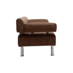 диван для приемной двухместный из нубука