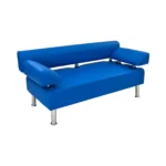 диван для кабинета и переговорной из экокожи