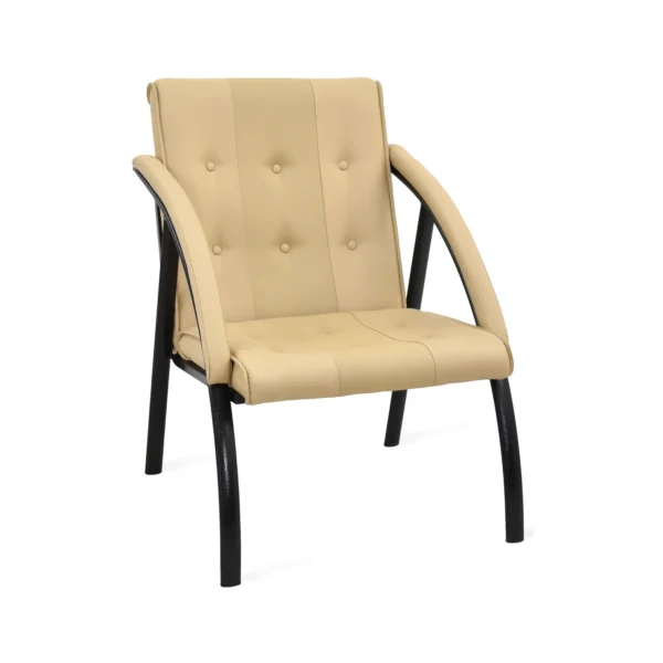 кресло для посетителей на металлокаркасе