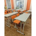 Учебный класс с двухместными ученическими столами