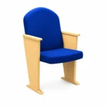 Синие кресла Конгресс для актового зала