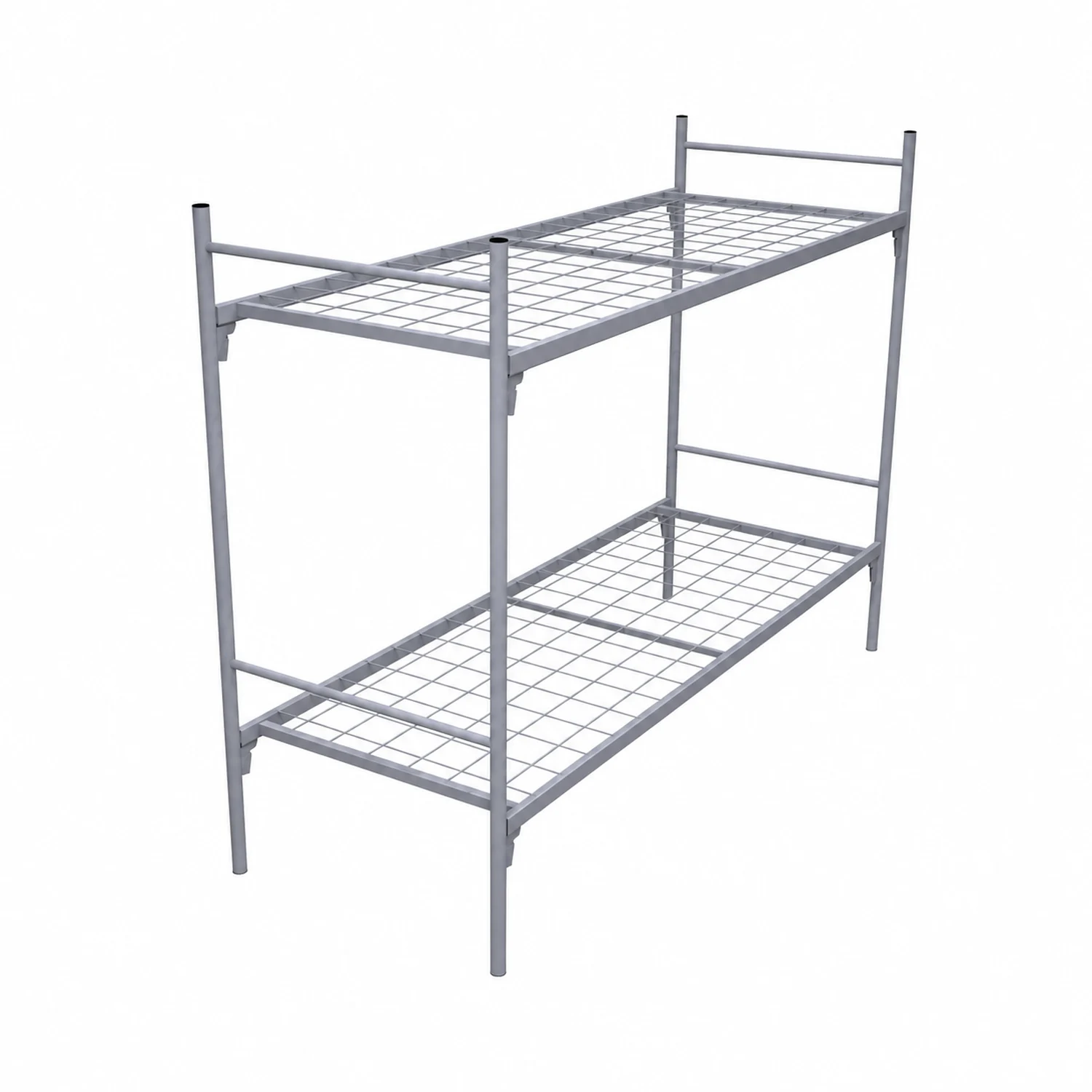 Кровать металлическая двухъярусная КД1 (700х1860)